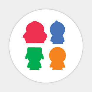 south park minimalist Magnet